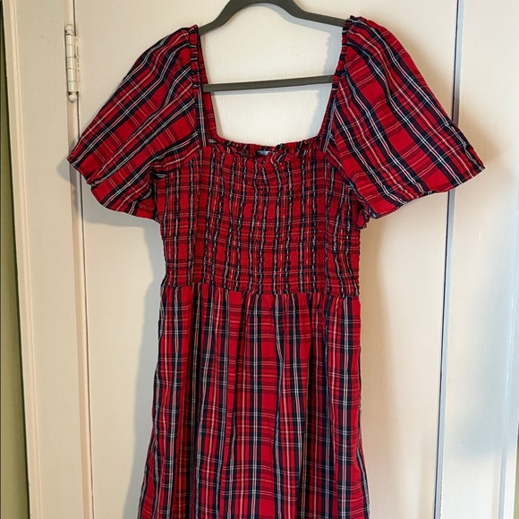Draper James Red Plaid Dress - Picture 2 of 4